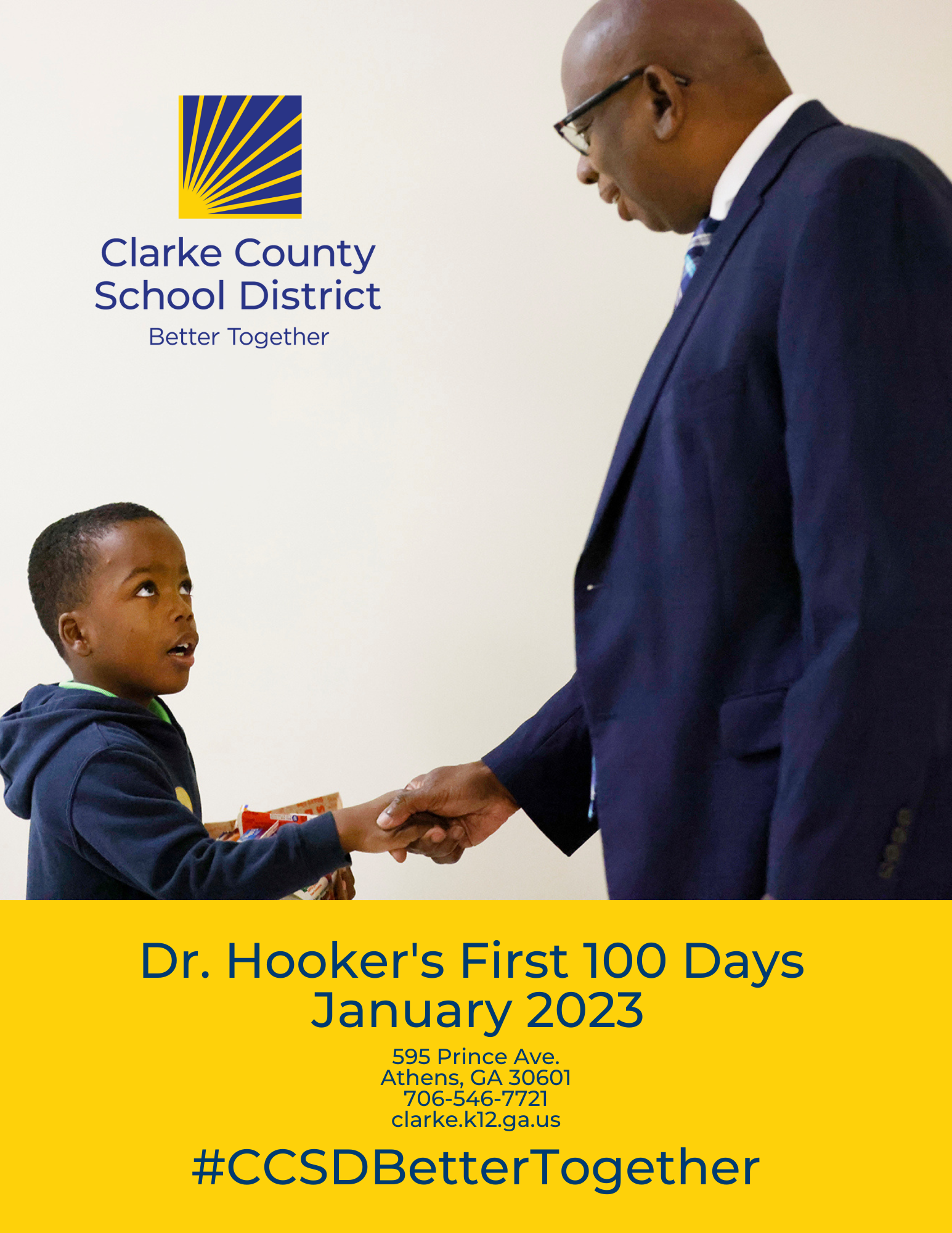 Read Dr. Hooker's First 100 Days Report
